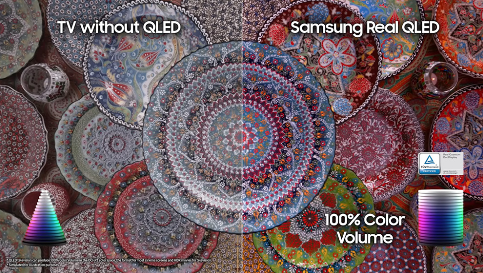 Smart Tivi QLED Samsung 4K 55 inch 55Q6FA - Xuất xứ Việt Nam